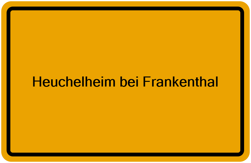 Handelsregister Heuchelheim bei Frankenthal